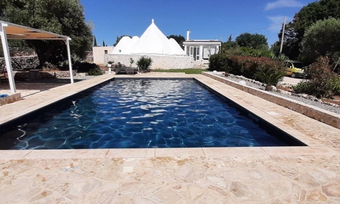Ceglie Messapica House | TRULLO AND VILLA WITH 8/12 BEDS WITH POOL, BARBECUE, LAUNDRY, PARKING