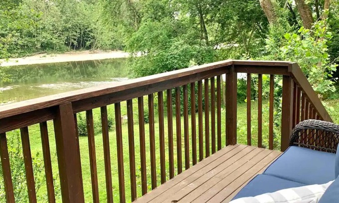 Milford Cottage | Truly a unique get-a-way! Cottage on the shore of the Little Miami River!