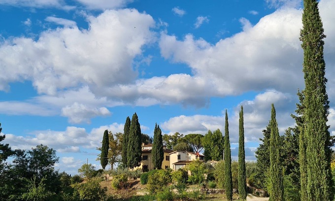 Bucine Villa | Tuscan Villa with Panoramic View - near Florence, Siena & Arezzo