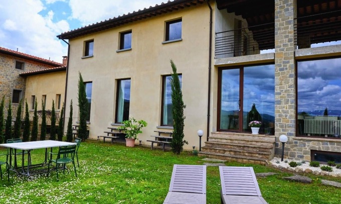 Pieve al Bagnoro House | TUSCANY DETACHED HOUSE INCREDIBLE PANORAMA, LARGE GARDEN 5 MIN FROM AREZZO