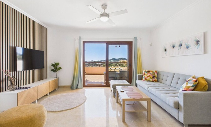 El Beal Apartment | Two Bedroom Apartment with Communal Pool in La Manga Club