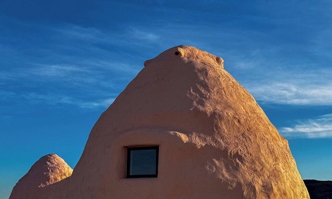 Alpine Cabin | TWO Private Lux Organic Earth Domes - 5 Starry Secluded Acres in Terlingua