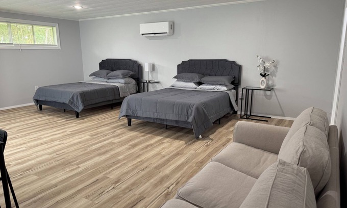 Marksville Apartment | Two queens bed apartment with full kitchen all amenities included in Marksville