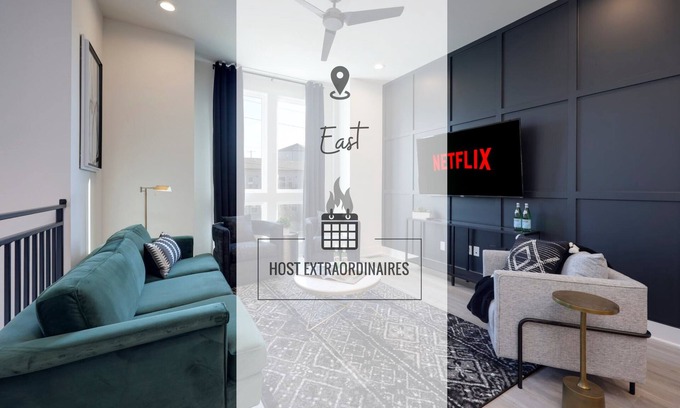 East Nashville House | Ultra Modern Townhome - Luxury Private Rooftop