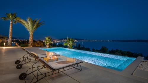 Seget Donji Villa | Ultraluxury Villa Elyzeum with Heated Pool