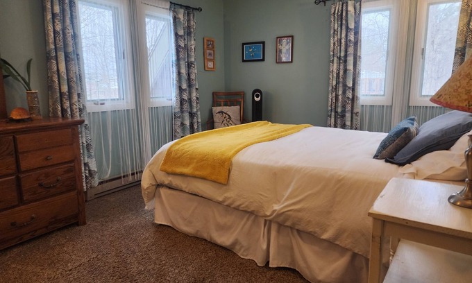 Malletts Bay House | Unique 2-bedroom house near Lake Champlain