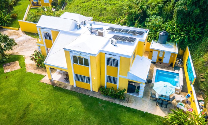 Naguabo House | Unique Casa and Casita Heliconia- 2 separate properties and salt water spa.