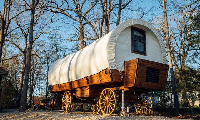 Mountain Home RV Rental | Unique Experience, Heat & A/C, Full Bath, well stocked, near everything