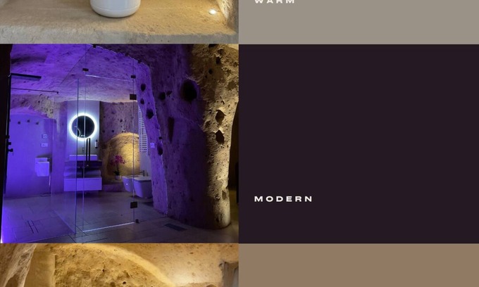 Sasso Caveoso House | Unique Natural Cave Chambers With Modern Comfortable Style,In Downtown Matera