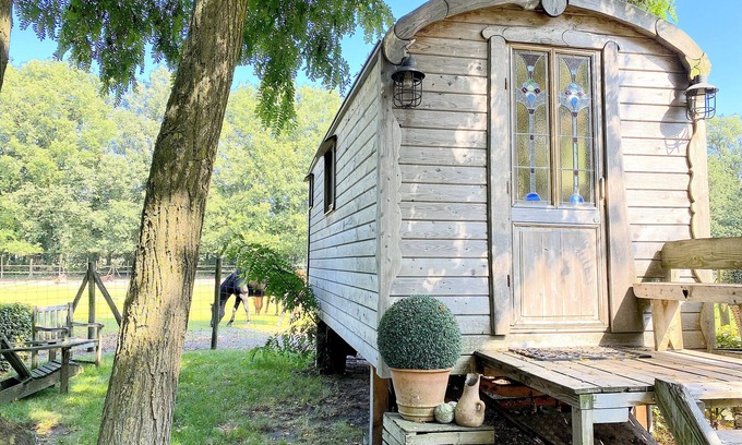 Zeeland House | Unique Pipowagen with optional hot tub