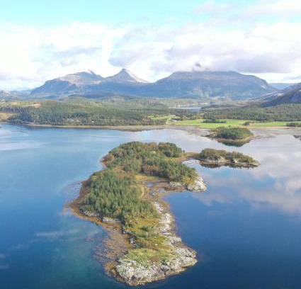 Foldereid House | Unique totally private island in a Norwegian fjord with space for 40 people, a dinner room and a chapel