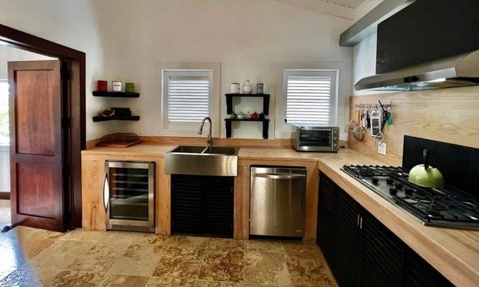 All Saints Villa | Unique waterfront villa in English Harbor