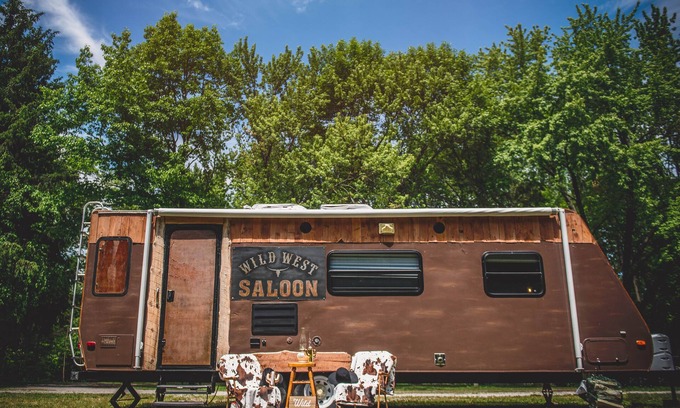 Ramara House | Unique Wild West Saloon camper on Lake Simcoe