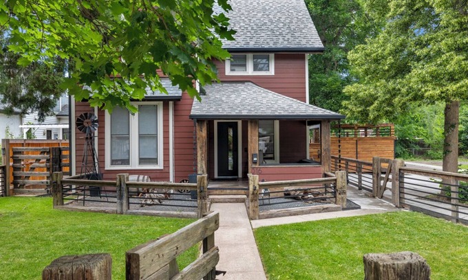 Old Town West House | Uniquely Modern Old Town Gem with Hot Tub, Uniquely Modern Old Town Gem with Hot Tub