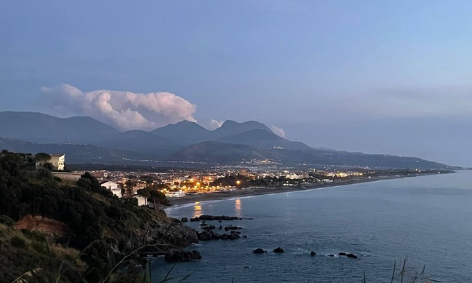 Scalea Apartment | Unobstructed Breathtaking Sea View Private Beach condo with a HUGE Patio/balcony