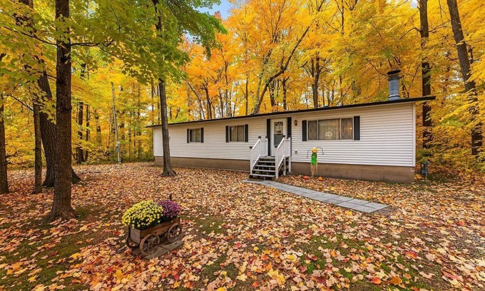Watertown House | Unplug at this peaceful cottage in the woods!