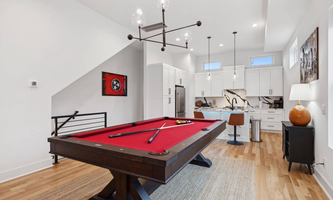 Haynes Area House | Upscale Multi-Level Home | Rooftop & Game Room Fun