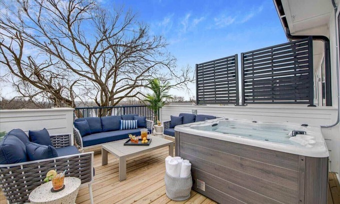 North Nashville House | Upscale Southern Homes | Private Hot Tub