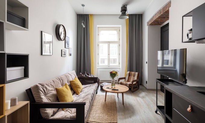 Prague 2 Apartment | Urban Wave Apartment