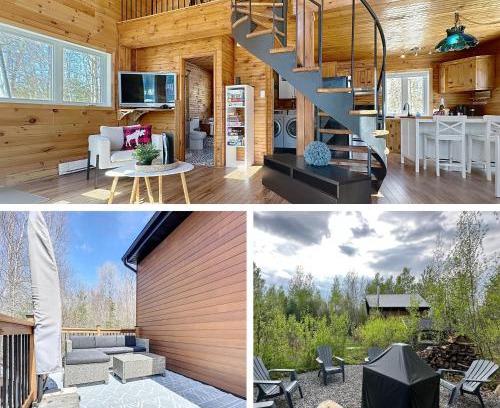 D'Autray Regional County Municipality Ski Chalet | Vacances Magiques Chalet Skadi Paix Nature