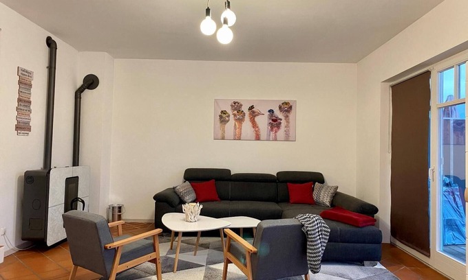 Sankt Englmar Apartment | Vacation apartment with south-facing balcony-terrace and open-plan living area