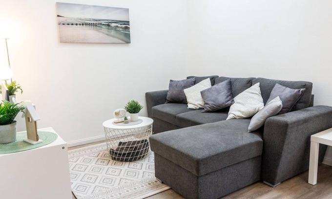Poppenbull Apartment | Vacation apartment Amrum on the Holmhof: Comfortable family vacation in the countryside wi