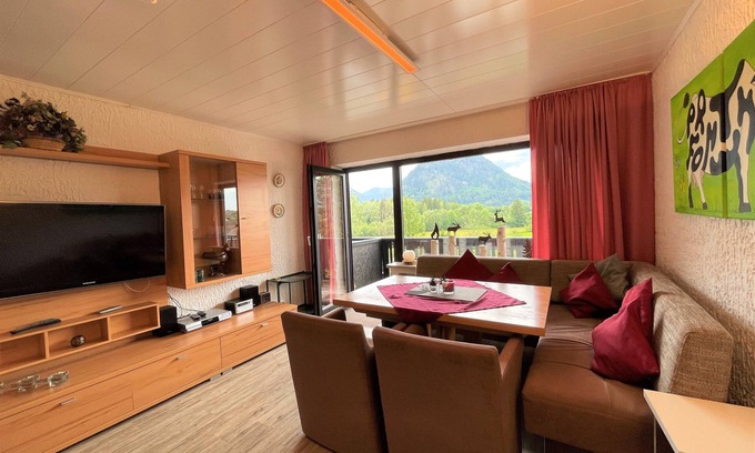 Meilingen Apartment | Vacation apartment "Appartement Alpenglühen"