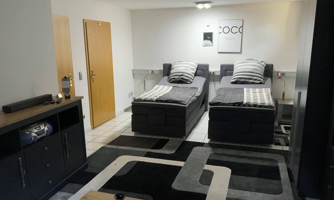 Hueckelhoven Apartment | Vacation apartment Hückelhoven-Baal Adjustable box spring beds