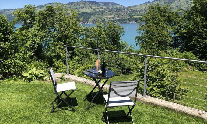 Spiez Apartment | Vacation apartment on Lake Thun - magnificent views of the lake and mountains