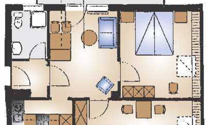 Waldeck Apartment | Vacation apartment Sonnenblume - Garni Hotel & Apartments Seeschlößchen