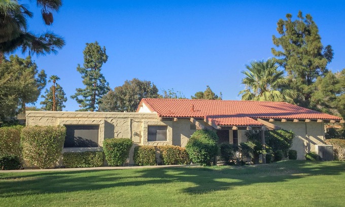 Indio Condo | Vacation Condo with a Golf Course View