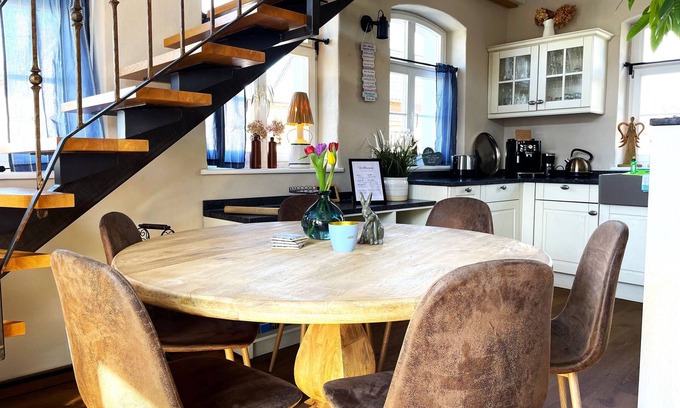Geierswalde House | Vacation home Alte Schmiede - Holiday homes Alte Schmiede, Altes Gewölbe, Landliebe