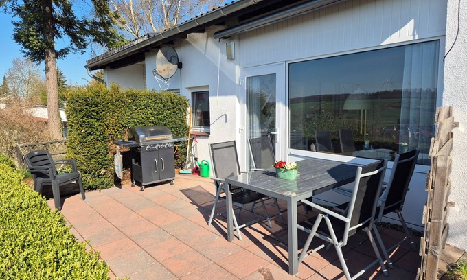 Husen House | Vacation home Altenautalblick Husen. Pet friendly!