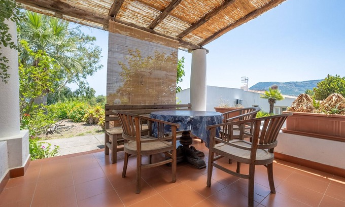 Vulcanello House | Vacation Home "Jerà C18 Bis Vista Mare" with Sea View, Private Terraces & Wi-Fi