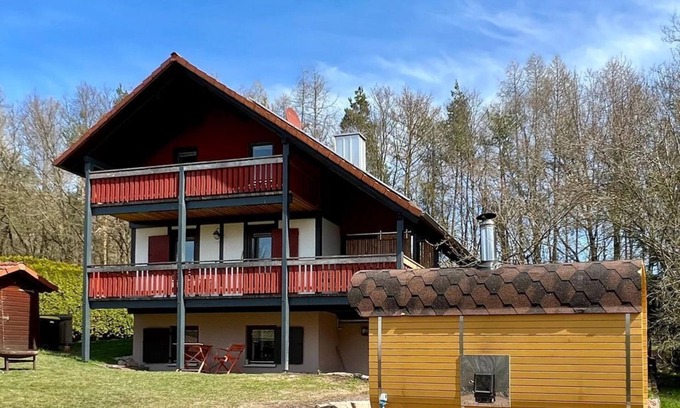 Unterbernhards House | Vacation home "Rhöner Wohnen" - vacation home, shower or bath, WC, 2 bedrooms