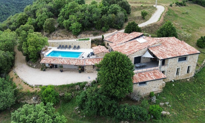 Toulaud Other | Vacation home with swimming pool and exceptional view of the Rhône valley