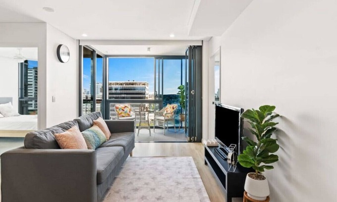 Fortitude Valley Apartment | Valley Centre,Rooftop Pool, 2bed2bath Apt +Carpark
