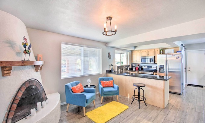 South Harrison House | Vibrant, Colorful Tucson Abode w/Pool & Hot Tub