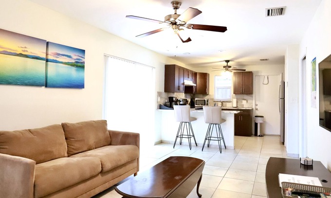 Poinciana Park Apartment | Victoria's Den-Close to airport, Cruiseport, Whole Foods