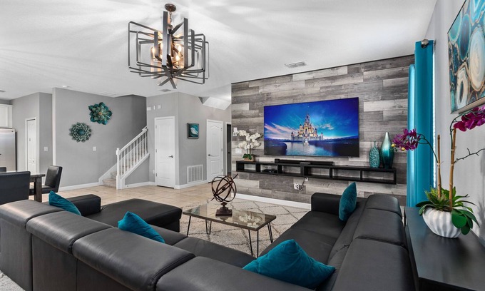 Davenport House | Villa 9020 - Near Theme Parks, Free Heated Pool/Spa, BBQ, Game Rm, PS5/XBOX