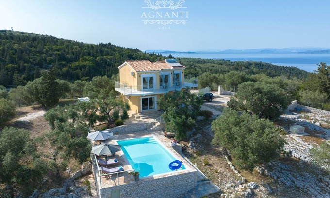 Vlachopoulatika Villa | Villa Agnanti Paxos