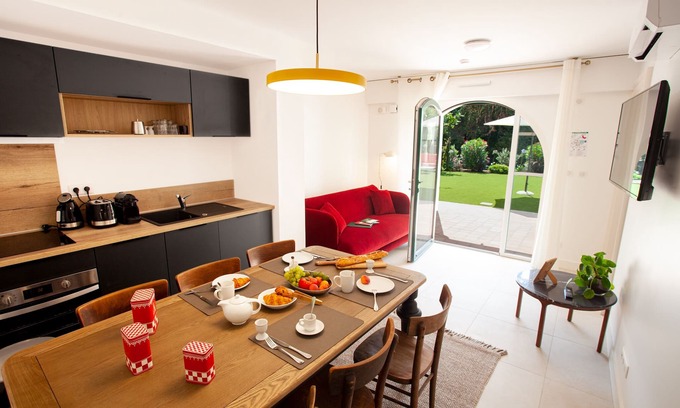 Le Canon Apartment | Villa Aitama Apartment T3 - rez de jardin