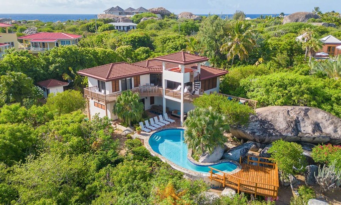 Little Trunk Bay Villa | Villa Amani - Pool & Close to The Baths & Spring Bay