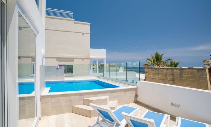 San Tumas Apartment | Villa Apartment with private pool and unobstructed Sea Views