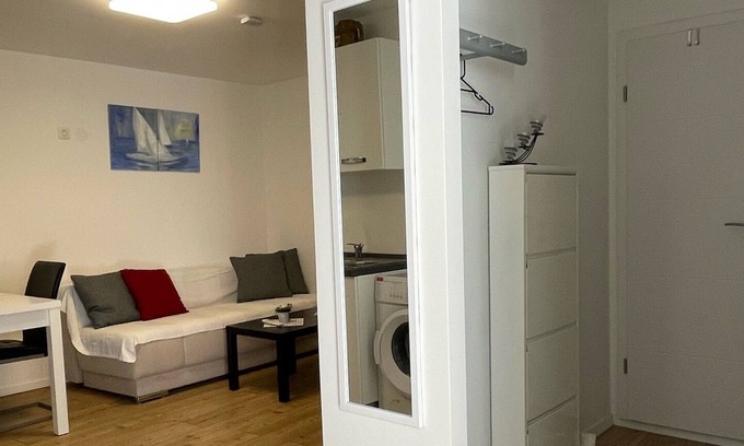 Kamen Apartment | Villa Apricot - Apartment mit Kühlem Garagenplatz