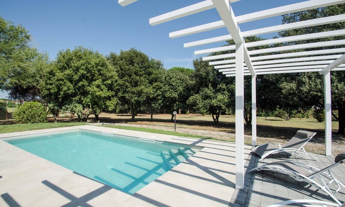 Panicarola Villa | Villa Asia 2-bedroom villa with heated swimming pool and AC Trasimeno Lake