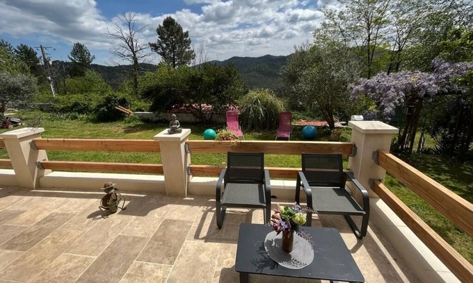 Chamborigaud Villa | Villa au Centre des Cévennes