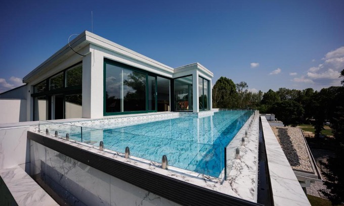 Siofok Aranypart Apartment | Villa Bauhaus Wellness Apartments 207 - PetitePlage