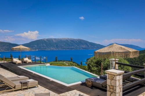 Chalikeri Villa | Villa Bolios Sea view Private Pool