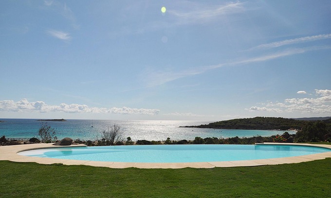 San Teodoro Villa | Villa Brandinchi Sea View Swimming Pool